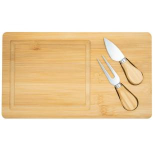 Promotional Bamboo cheese set - GP57241