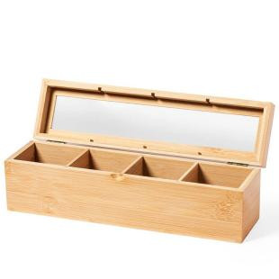 Promotional Bamboo tea storage box - GP58220