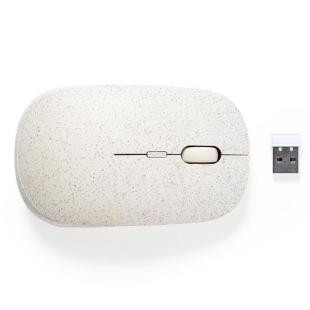 Promotional Wheat straw wireless computer mouse - GP58326