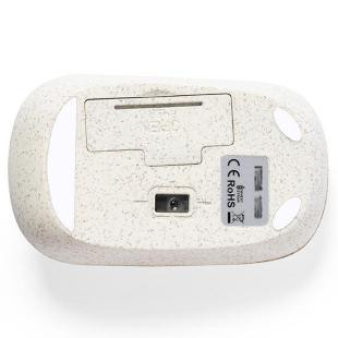 Promotional Wheat straw wireless computer mouse - GP58326