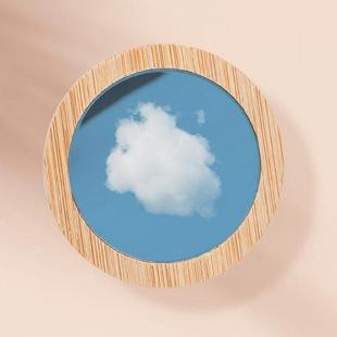 Promotional Bamboo mirror
