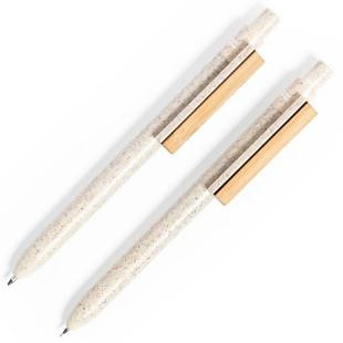 Promotional Wheat straw writing set - GP59351