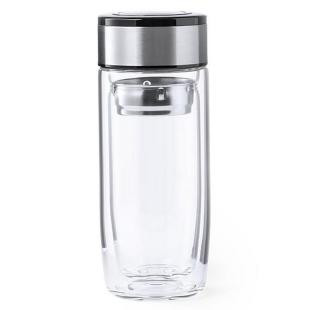 Promotional Glass sports bottle 330 ml - GP59377