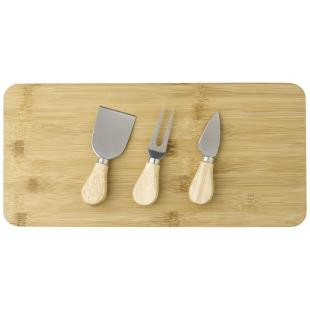 Promotional Bamboo cheese set - GP59967